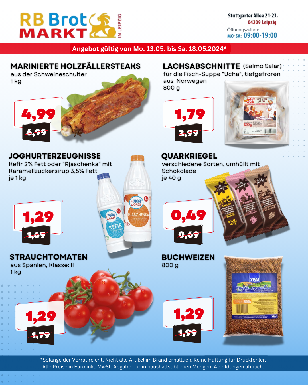 Osteuropäischer Supermarkt in Leipzig-Grünau | Angebote